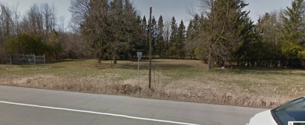 All that remains of the world's first UFo research facility is an empty lot at Shirley's Bay. 