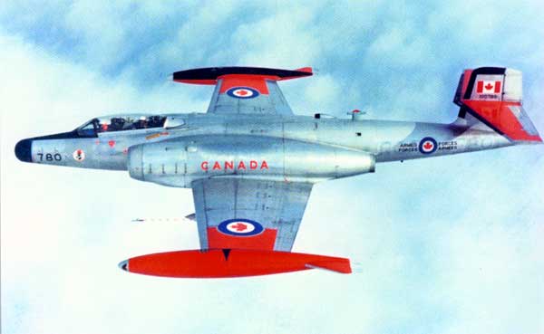 The Canadian designed Avro CF-100 Canuck