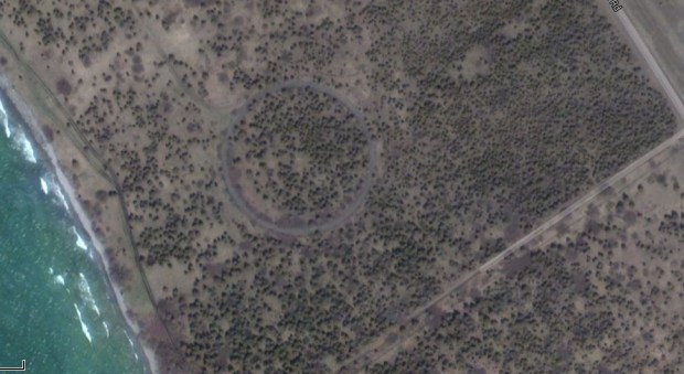 An unusual ring shape in a field near Point Petre...possibly the Lost Ring oF Orenda.