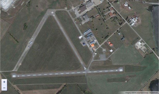 Aerial view of present day RCAF Arnprior air base. It is currently a public airport.