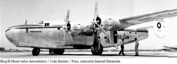 Purchased by the Chilean airline "Air Chile" in 1951, the Silver Saloon was put into airline service after being in storage at Trenton for 3 years.