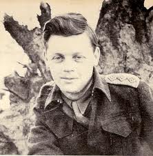 Captain Farley Mowat during WW2.