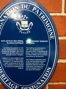 A clue found on a plaque mounted on a building near the bunker.