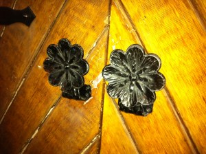 Rose door handles of Westboro church.