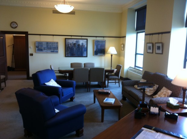 This is the old RCMP Commissiner's office as it looks today where Fleming described Bond being briefed on his mission to execute Von Hammerstein.