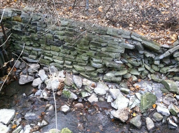 Crumbling remains of 140 year old CP Rail Line.