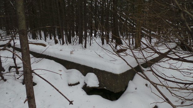 Discovery of the concrete ruins of the Cedarview  Motel.