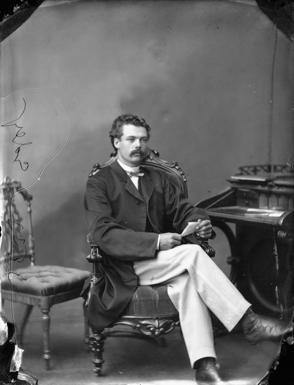 The Franktown church's architect, Moses Chamberlain Edey, who also designed the Aberdeen Pavilion and Daly Building in Ottawa.